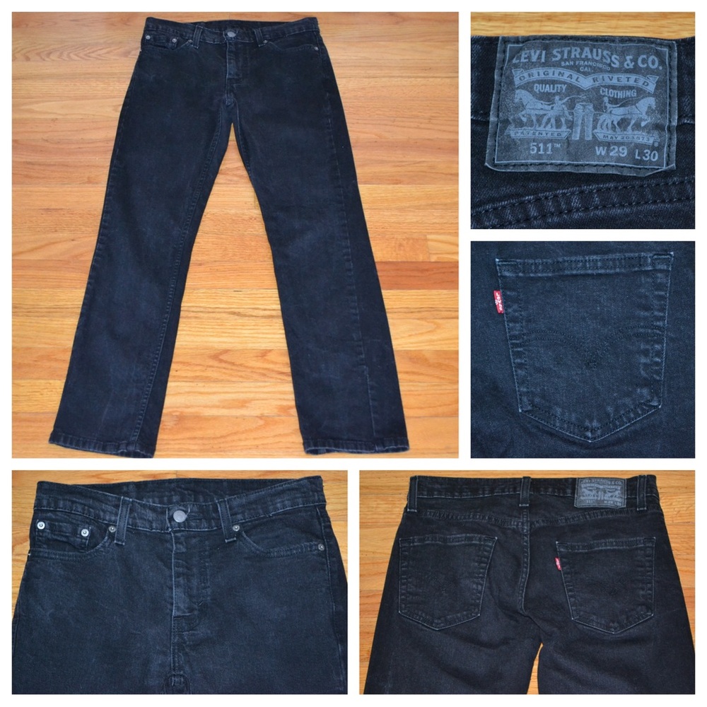 Men’s Levi’s 511 jeans, size 29”x30”